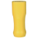 Totalisol. Fladstik Hun Gul 6.35x0.8/4-6mm² - 100 stk.