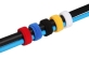 One-wrap Straps 20x200mm, sort Strips,VELCRO, 1rl. - 750stk.