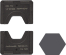 Matrice DIN 46235 MK10 HEX 25mm² Serie 45 - 1sæt