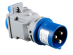 CEE adapter 16A IP44 3P16A/230V DK - 1 stk
